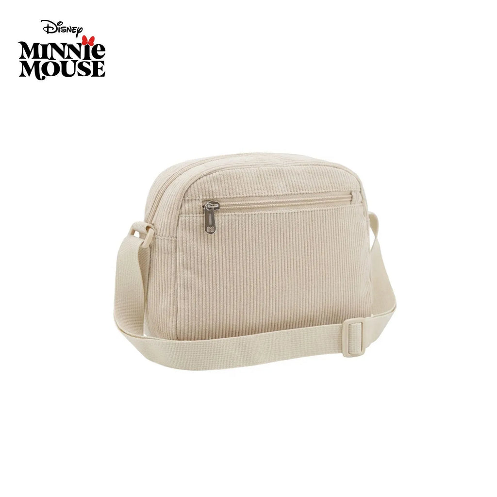 Cartera LSYD Bandolera Corderoy Beige 22 x 20 x 10 cm Minnie