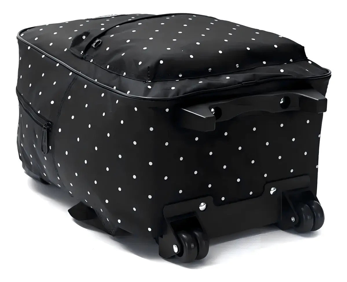 Mochila con Carro Goodpak Lunares de 17 Pulgadas