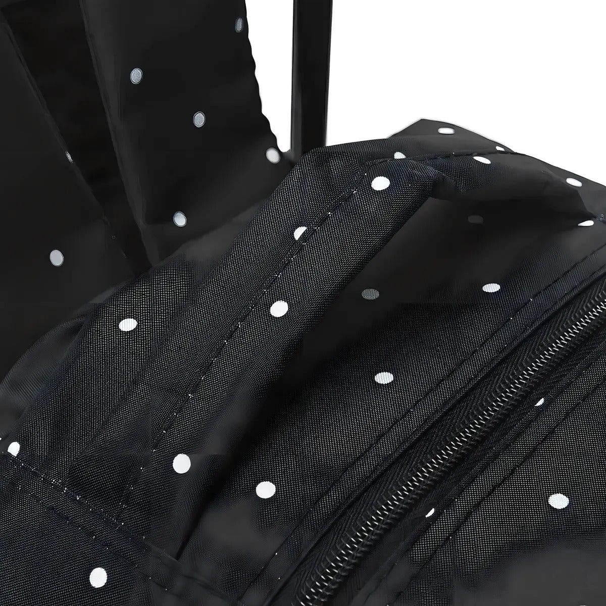 Mochila con Carro Goodpak Lunares de 17 Pulgadas