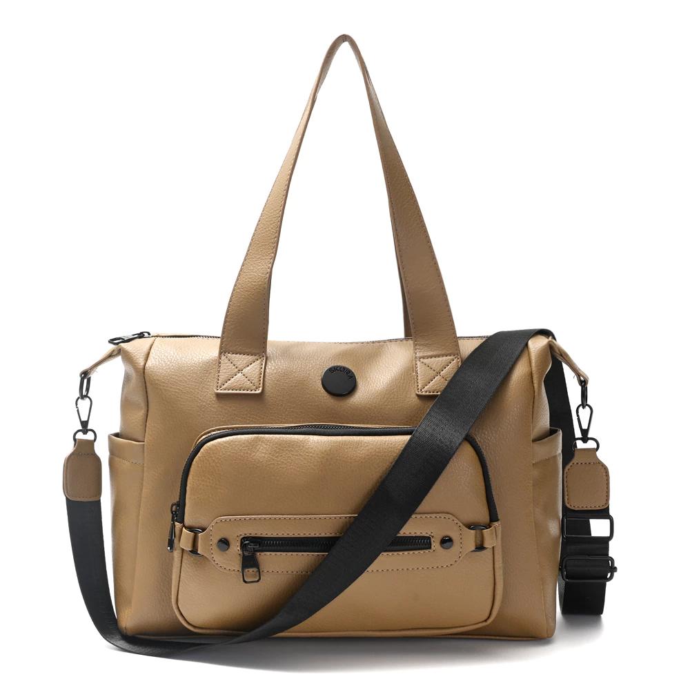 Cartera Bere Bowling Marrón Skora 36 x 23 x 11 cm