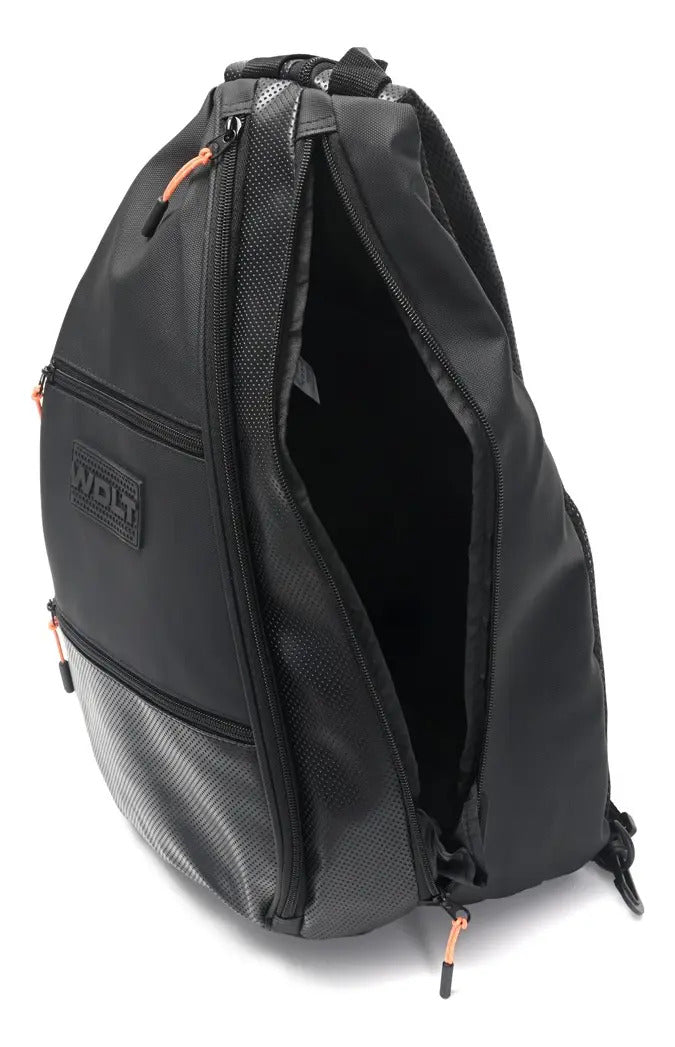 Mochila Wanderlust Paletero Padel Impermeable Negra 46 x 32 x 30 cm