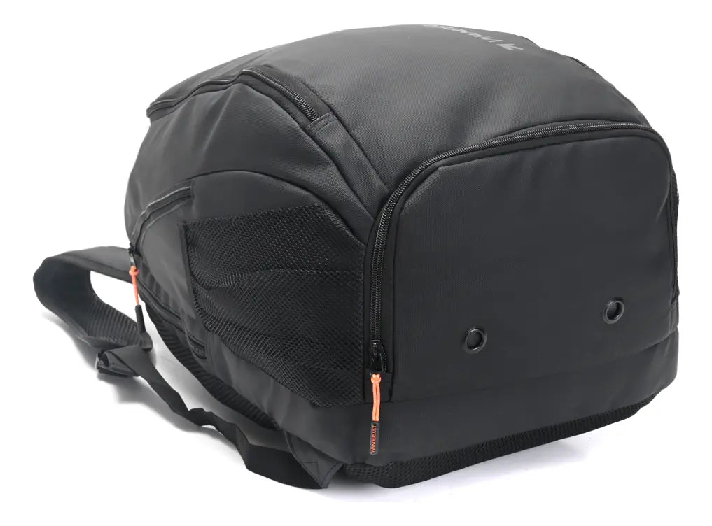 Mochila Paletero Padel con Zapatero y Portanotebook Impermeable CM Wand Negra