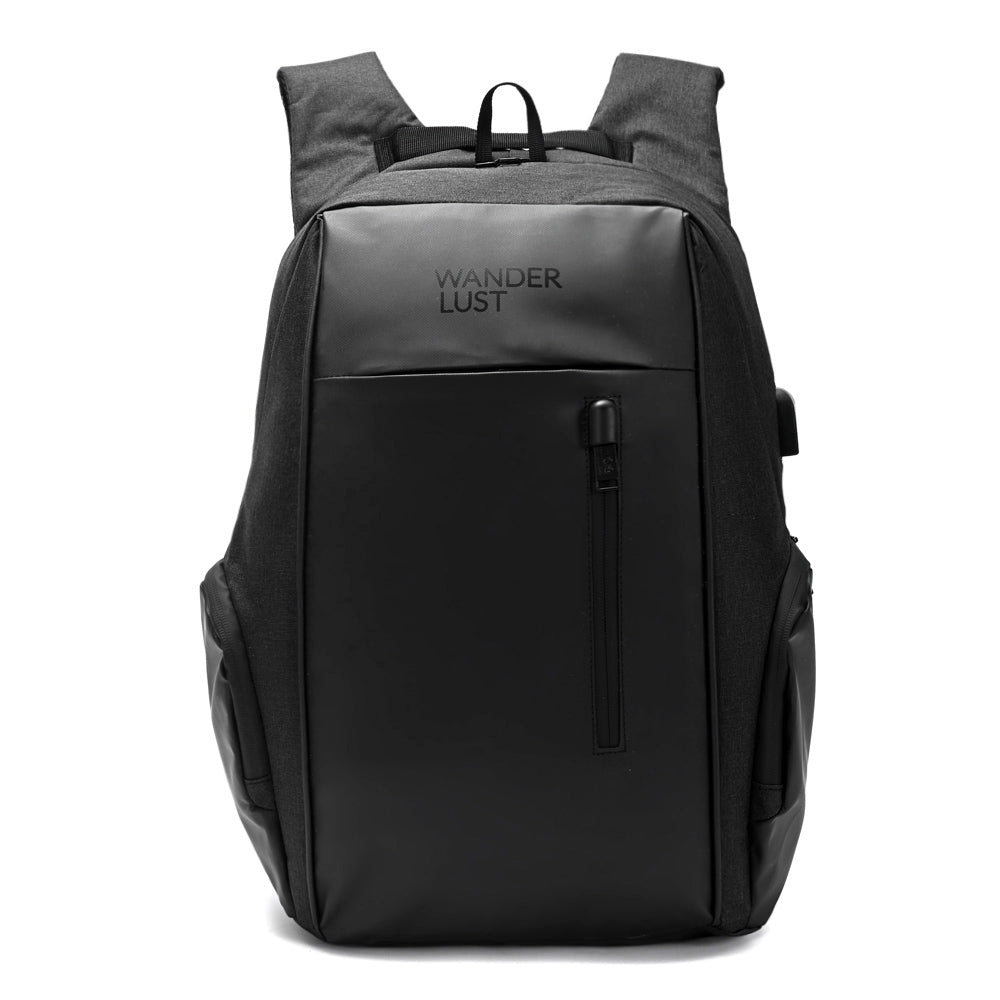 Mochila Wanderlust Espalda Portanotebook Antirrobo USB Tira de 17.5 Pulgadas