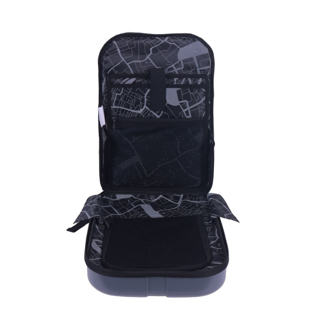 Set Wanderlust Valija 20 Pulgadas Azul Mochila