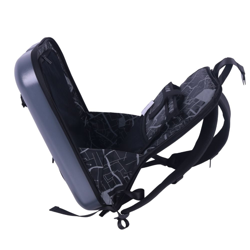 Set Wanderlust Valija 20 Pulgadas Azul Mochila
