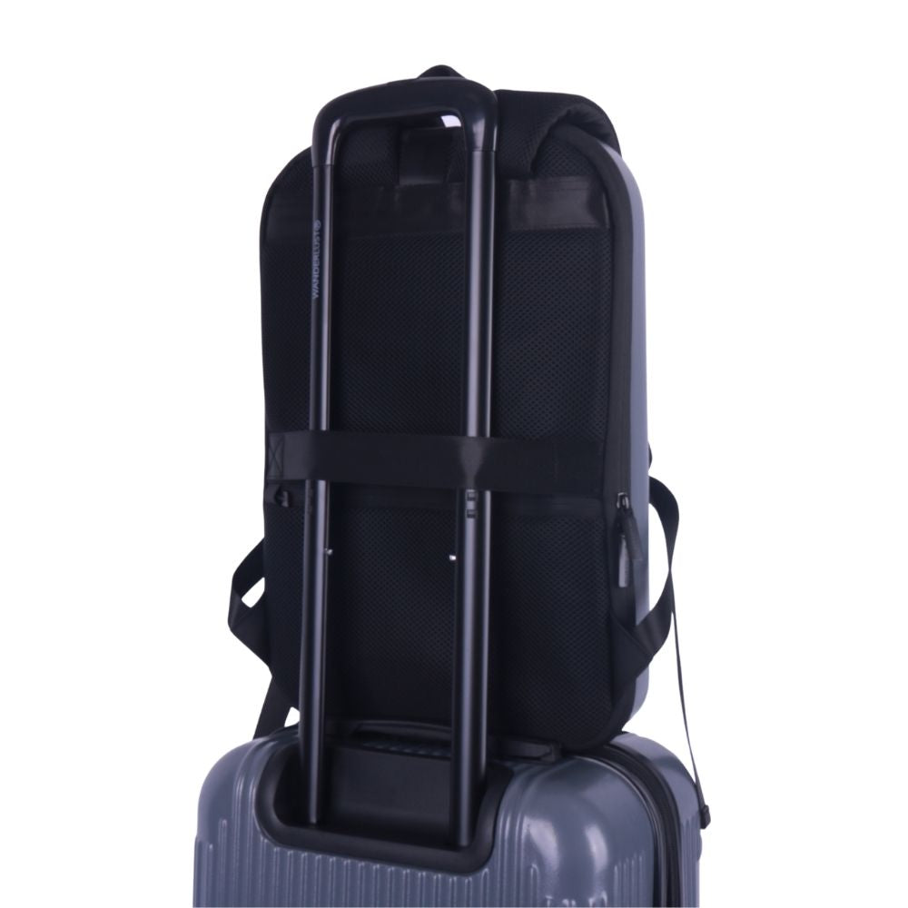 Set Wanderlust Valija 20 Pulgadas Azul Mochila