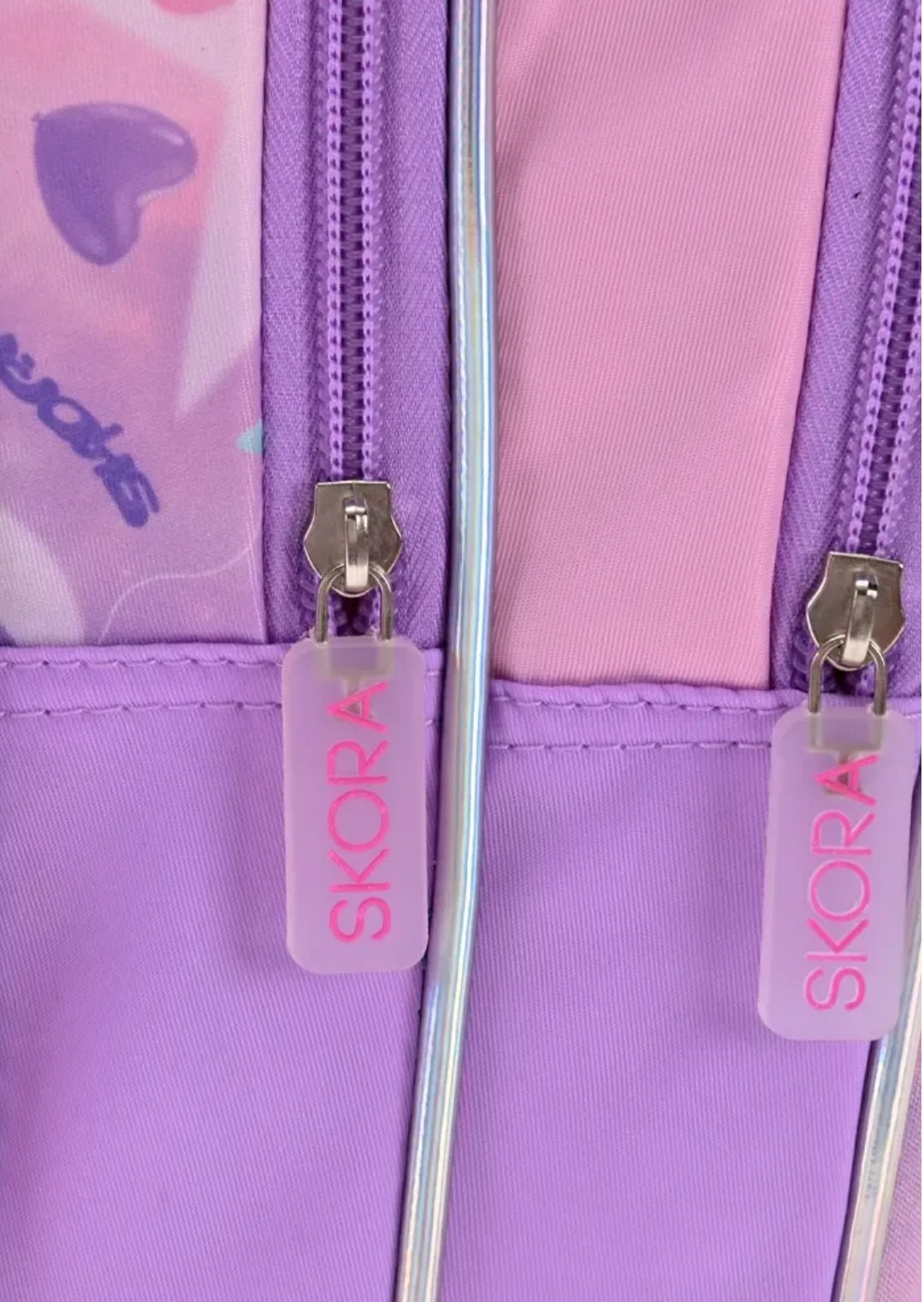 Set Mochila con Carro, Skora Lunchera y Cartuchera Gatita en de 16 Pulgadas