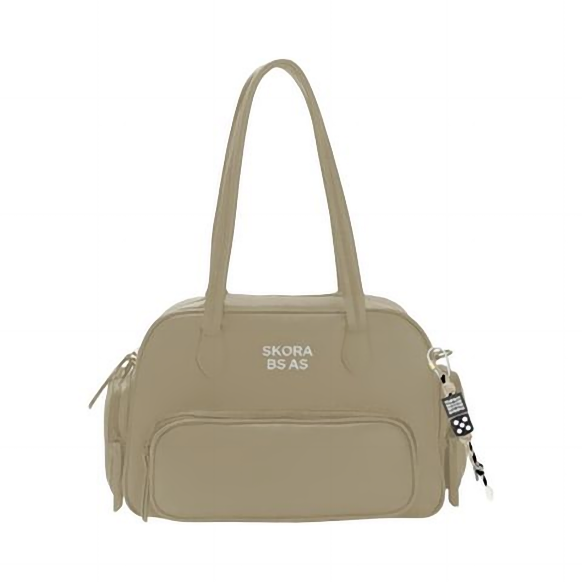 Cartera Skora Malabia Skr Ecocuero Beige 32 x 22 x 14 cm