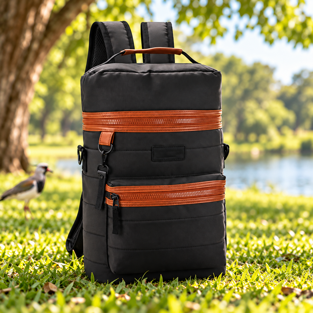 Mochila Wanderlust Matera  Urban Negra