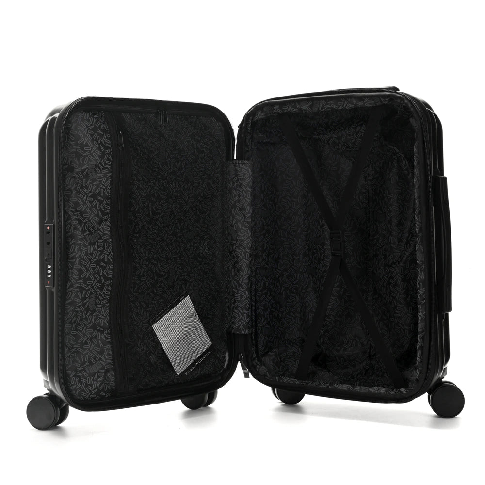 Set Skora Valija 20 Pulg Negro 24.5 x 31 x 45 cm + Beauty