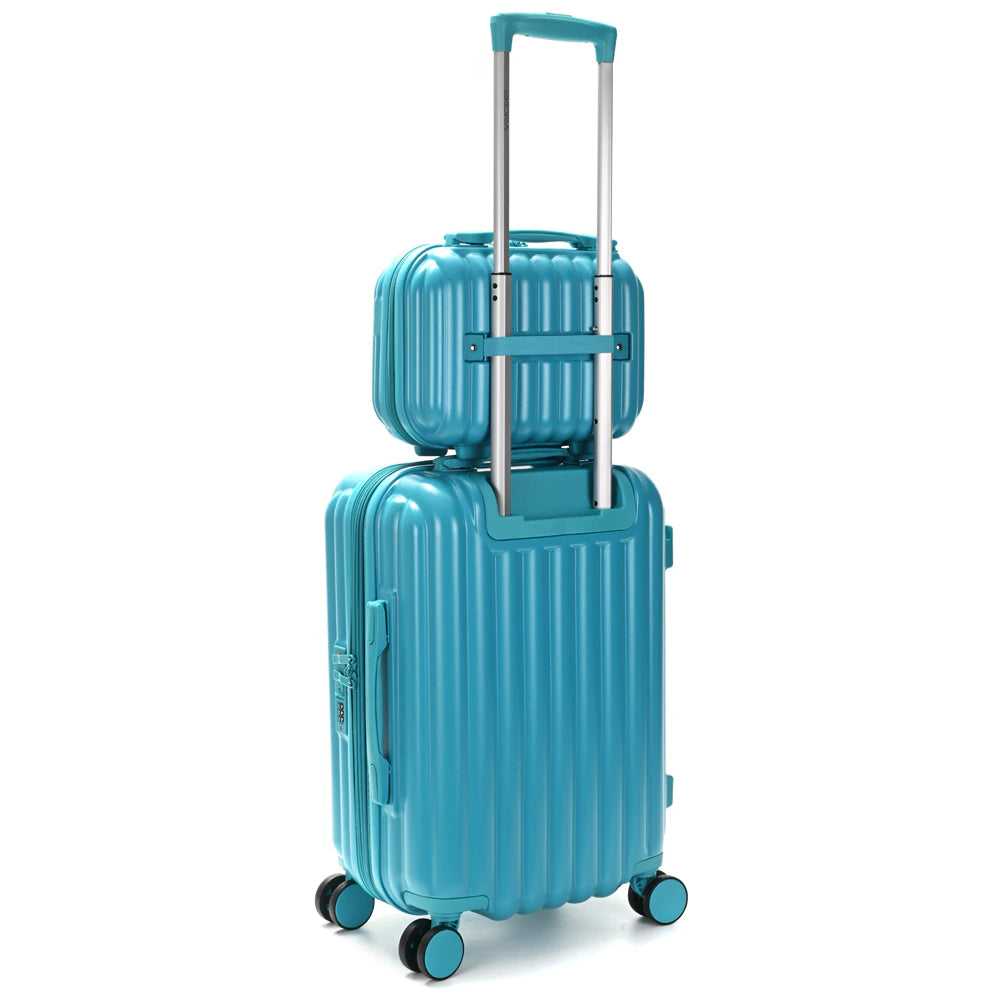 Set Skora Valija 20 Pulgadas 24.5 x 30 x 15 cm Beauty Case