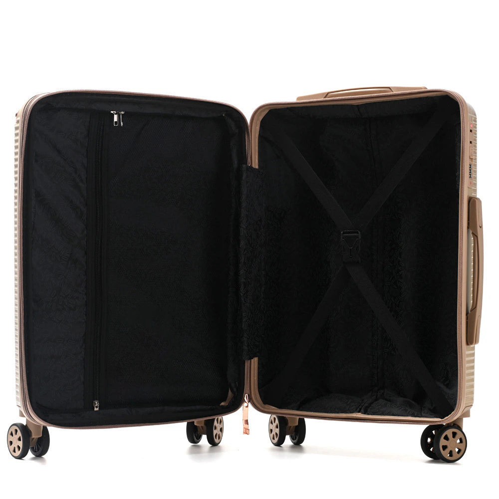 Set Valijas Skora 20 - 24 Pulgadas + Beauty Case ABS
