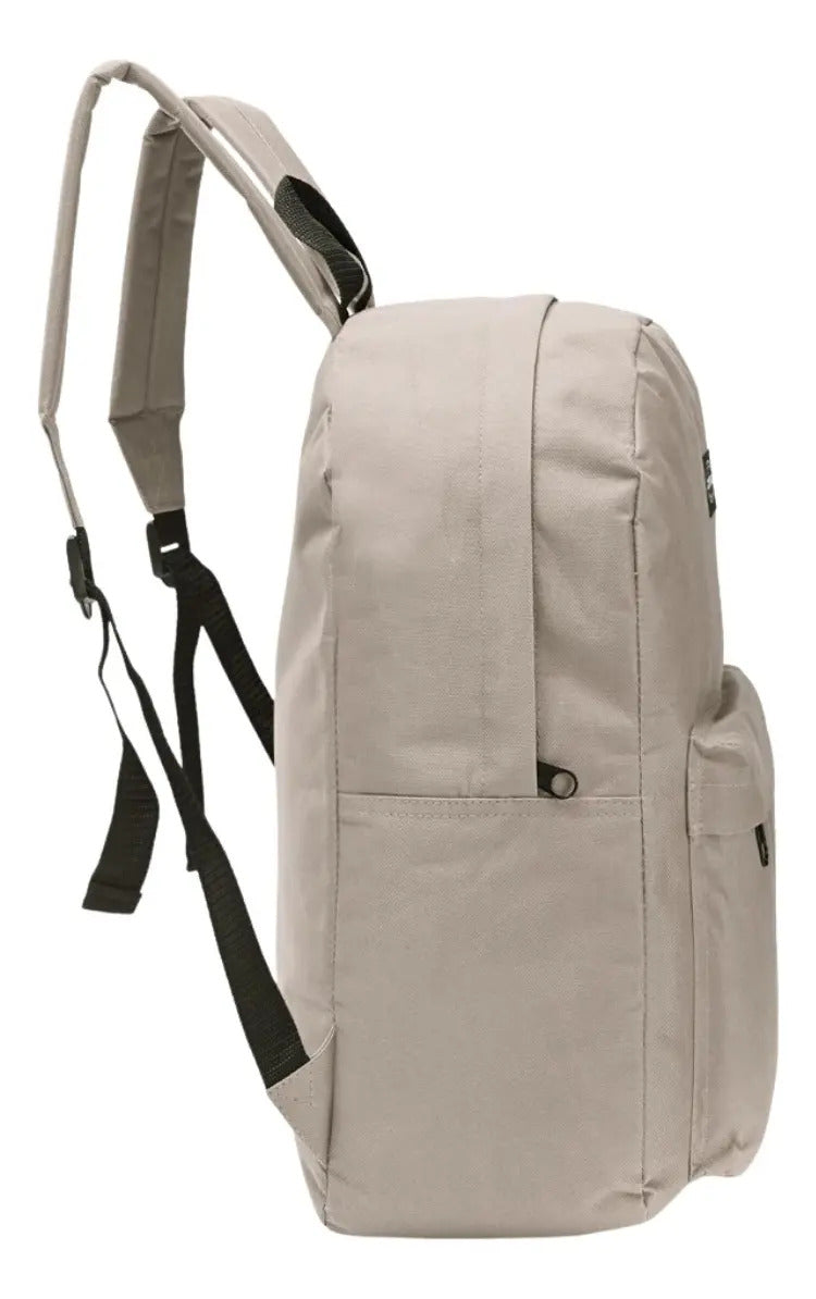 Mochila Espalda Lisa Goodpak de 17 Pulgadas Kaki