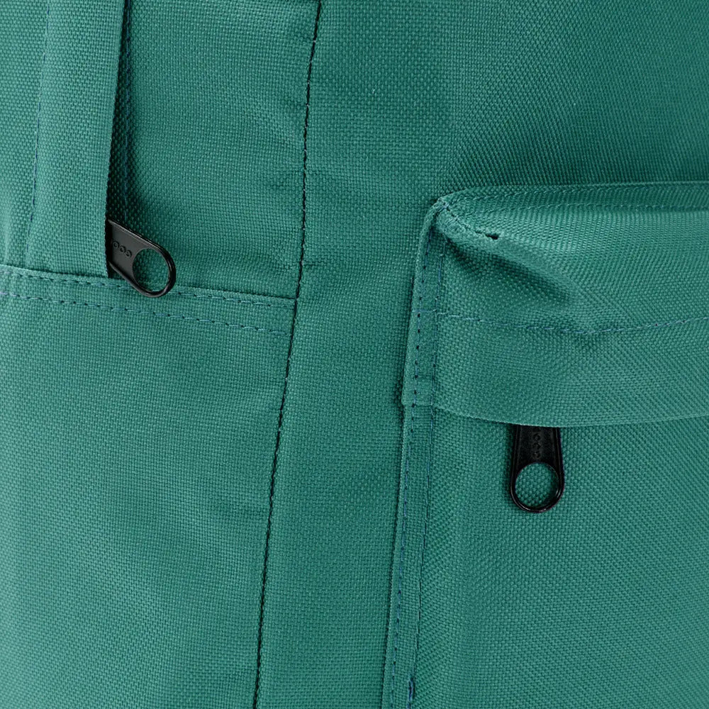 Mochila Goodpak Espalda Lisa Esmeralda de 17 Pulgadas