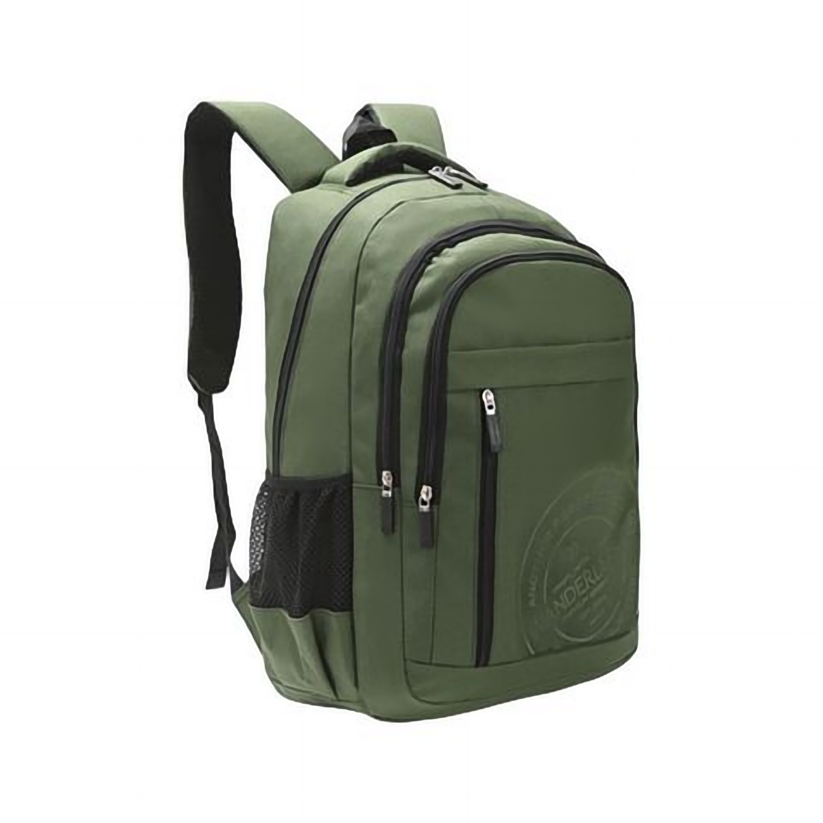 Mochila Wanderlust Espalda Portanotebook Urban Mode de 19 Pulgadas Verde Militar