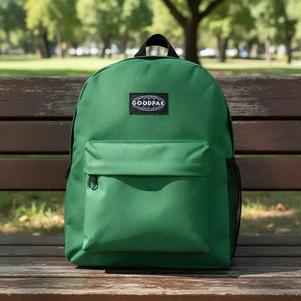 Mochila Espalda Goodpak de 12 Pulgadas Verde