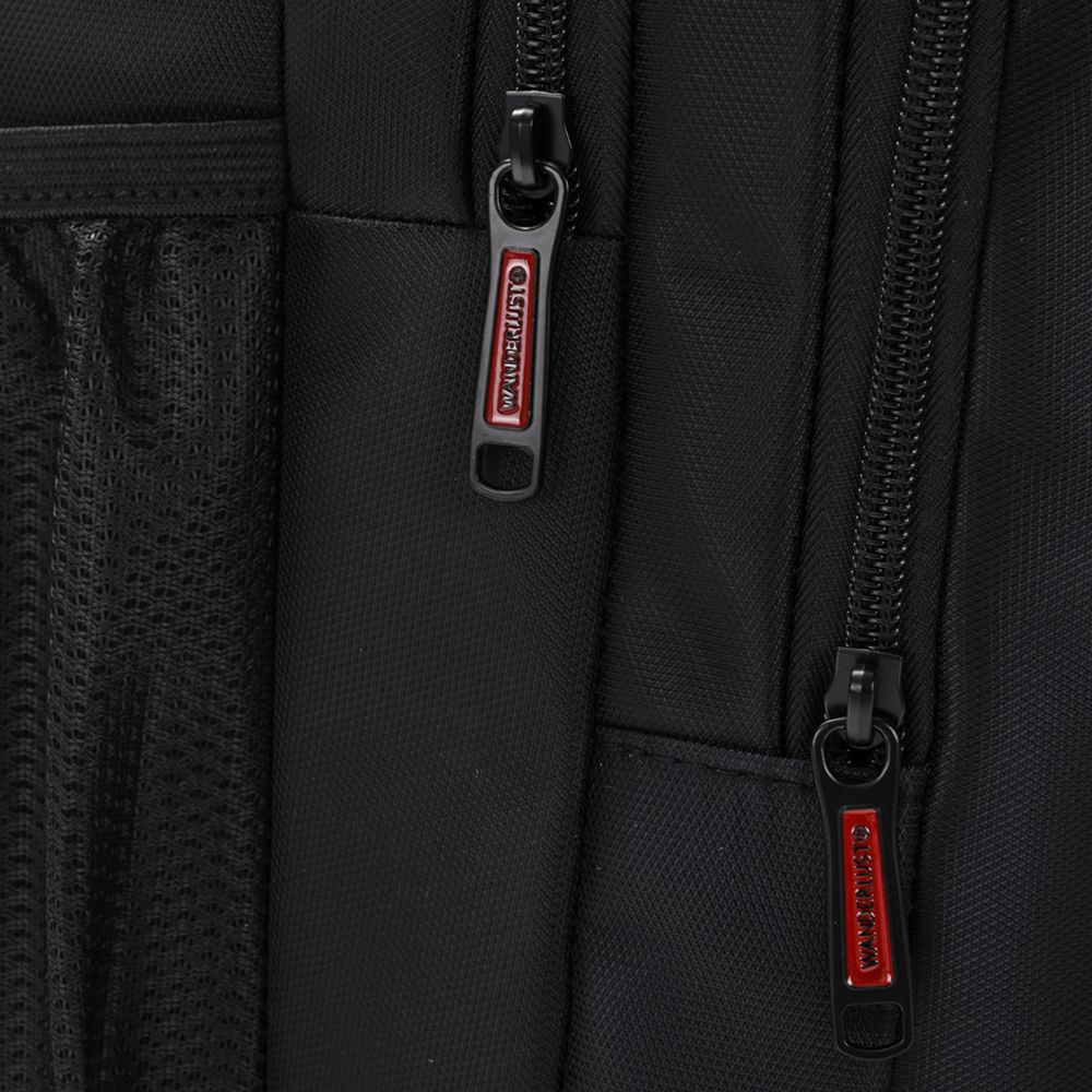 Mochila Wanderlust Portanotebook con Candado de 18.5 Pulgadas Negra