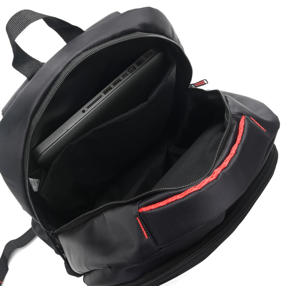Mochila Portanotebook Wdlt Urban Red de 18.5 Pulgadas Negra