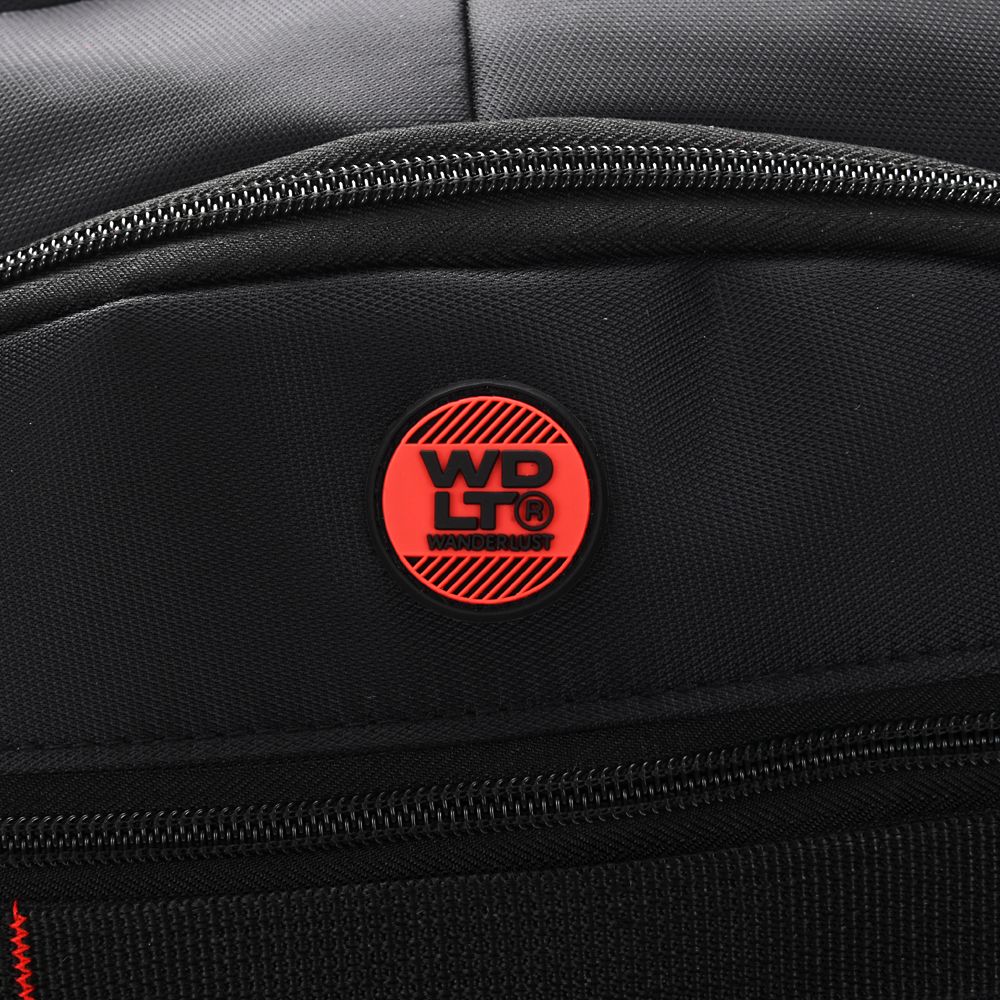 Mochila Portanotebook Wdlt Urban Red de 18.5 Pulgadas Negra