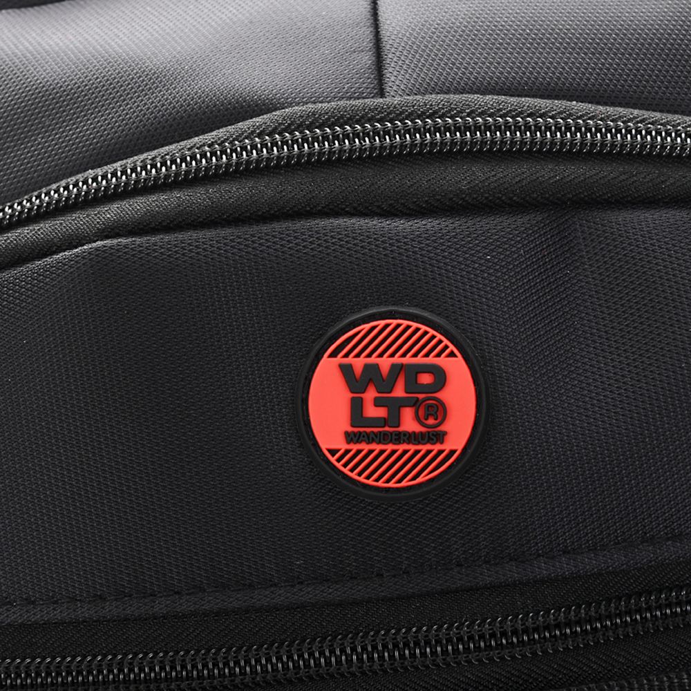 Mochila Wanderlust Portanotebook con Candado Urban Negra- de 18.5 Pulgadas