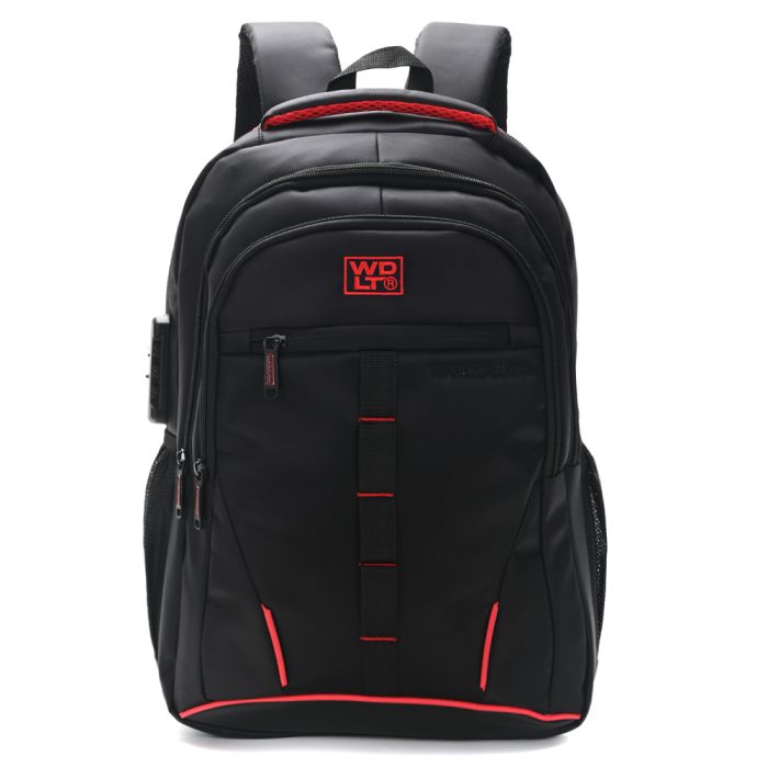 Mochila portanotebook con candado cierre reforzado WDLT
