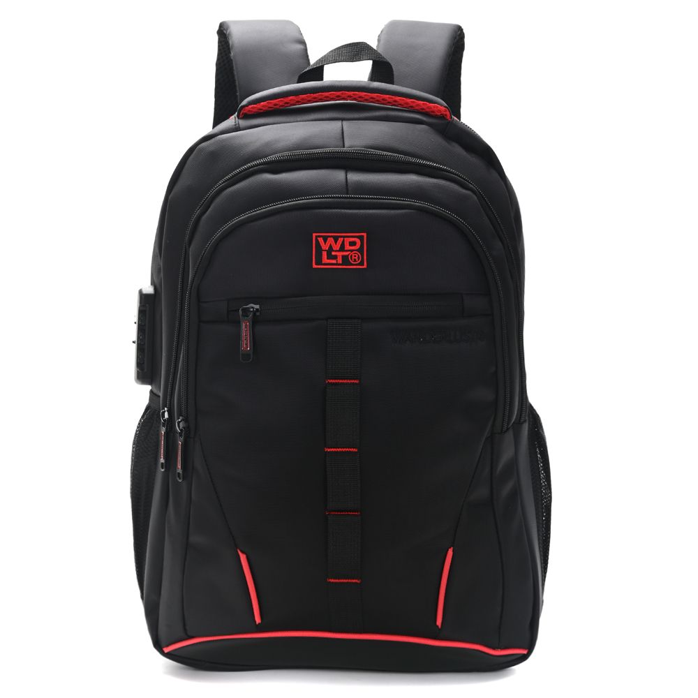 Mochila portanotebook con candado cierre reforzado WDLT