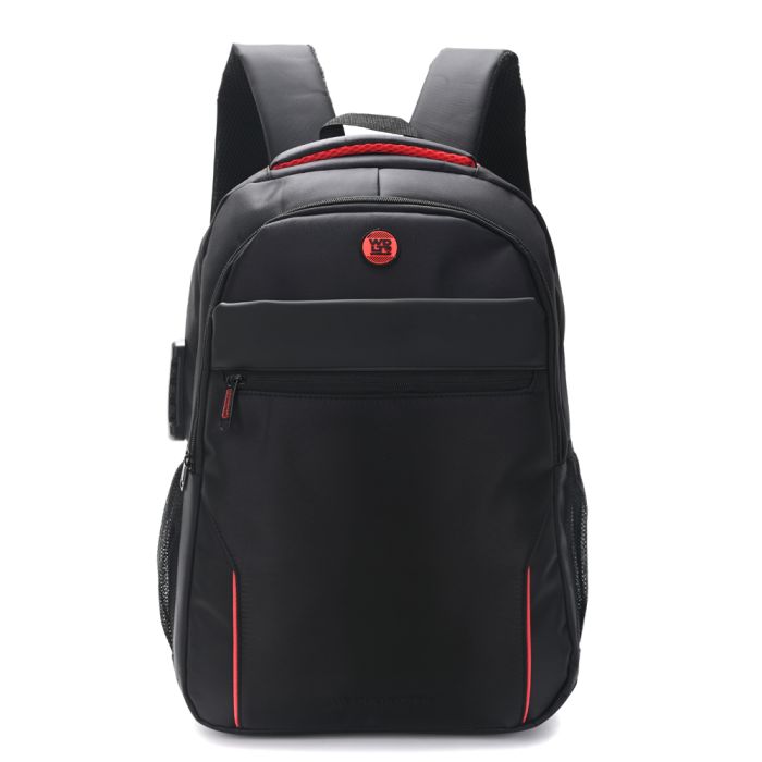 Mochila Wanderlust Portanotebook con Candado Urban de 18.5 Pulgadas Negra