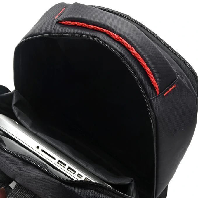 Mochila Wanderlust Portanotebook con Candado de 18.5 Pulgadas Negra
