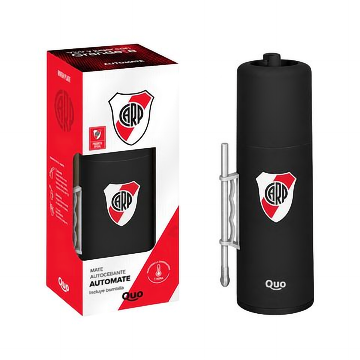 Mate Autocebante con Bombilla River Quo 500 cc en Caja