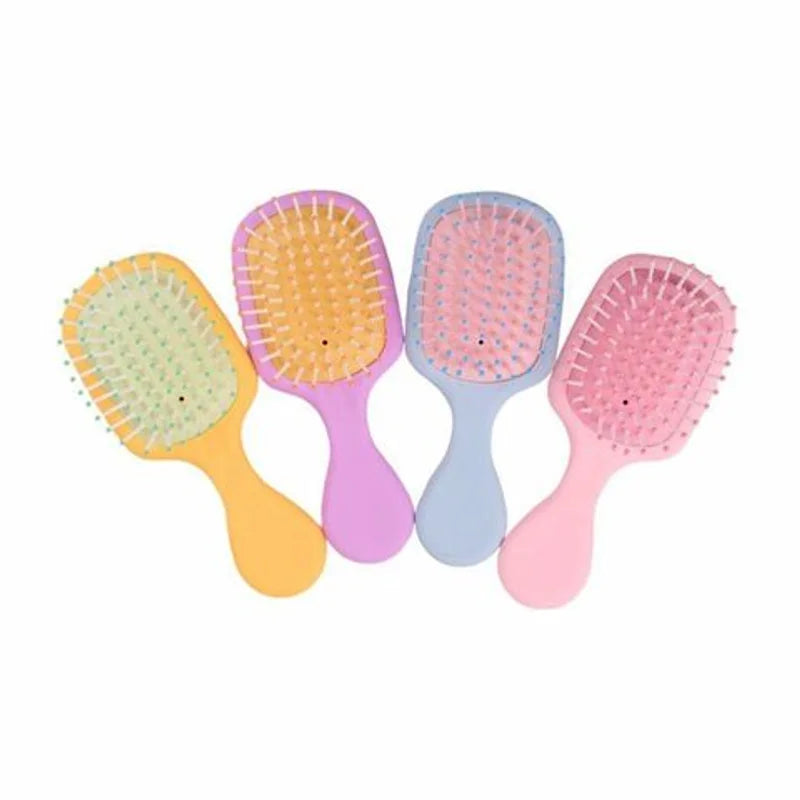Cepillo Para El Pelo Neumatico Pastel 6 X 15 Cm Colores Surtidos Mely