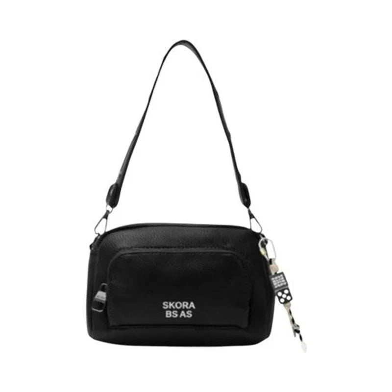 Cartera Bandolera PU Malabia Negra Skora - 48173