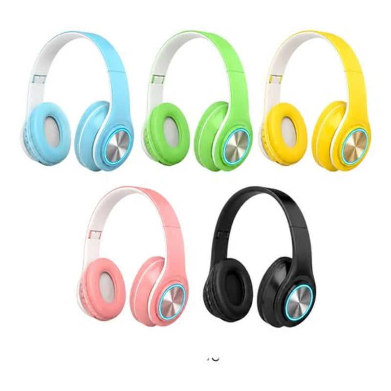Auriculares Vincha 5.0 Pastel Colores Surtidos Malibu