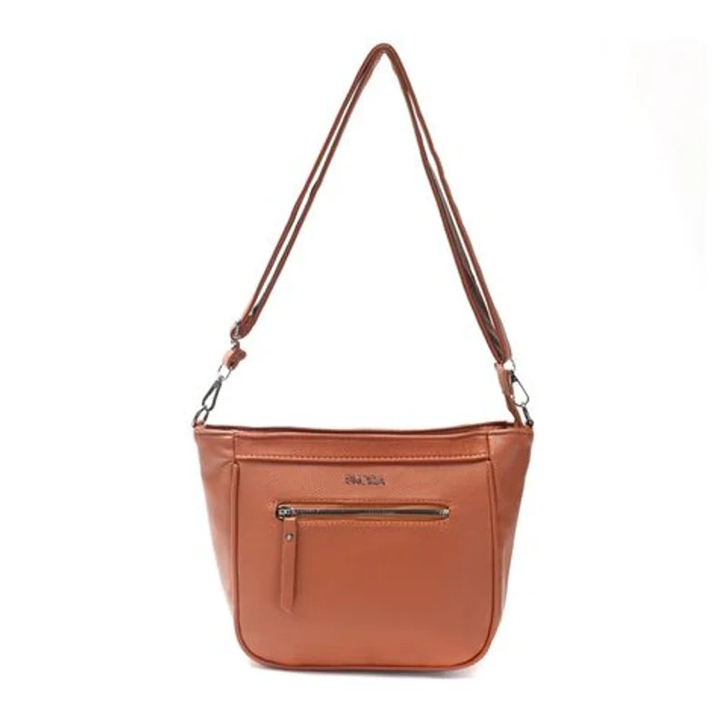 Cartera Bandolera PU Rif Suela 30x21x11 cm Skora - 39878