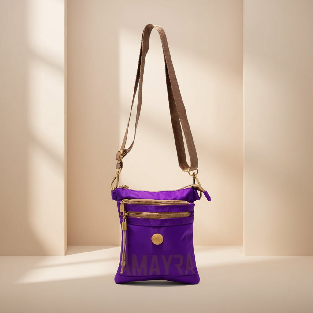 Cartera Bandolera Street Violeta 22x20x6 cm - 67.c1614.7