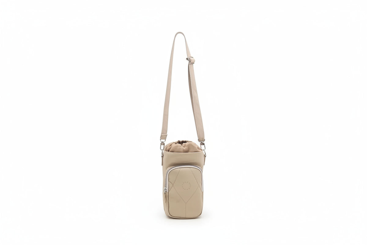 Bandolera Portabotellas Visón 10x26x8 cm Amayra - 67.8500071
