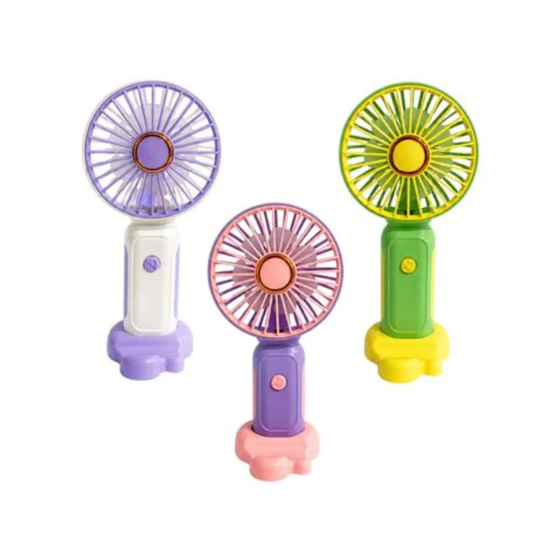 Ventilador De Mano 9 X 19 Cm Colores Surtidos