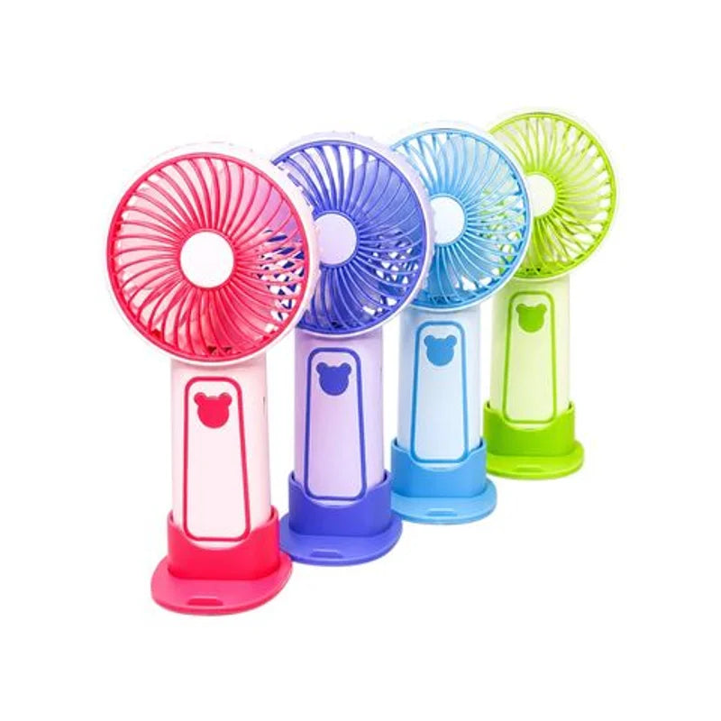 Ventilador De Mano 17,3 X 8,1 Cm Colores Surtidos