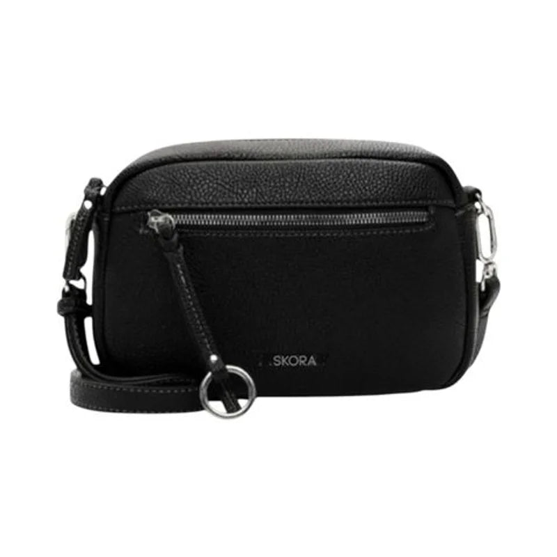 Cartera Bandolera PU Carranza Negra 25x18x9 cm Skora - 47944