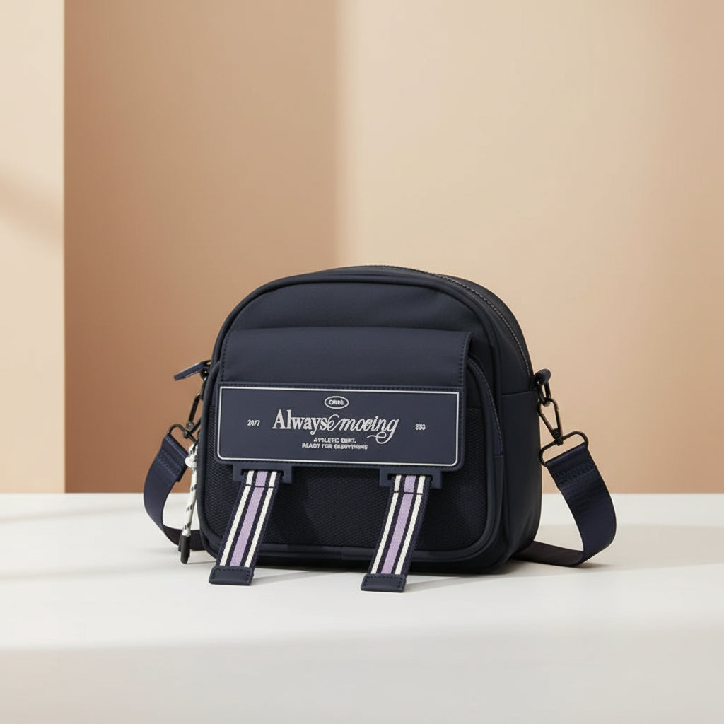 Cartera Bandolera Rubber Serena 21.5x15x21 cm Chimola - CB116
