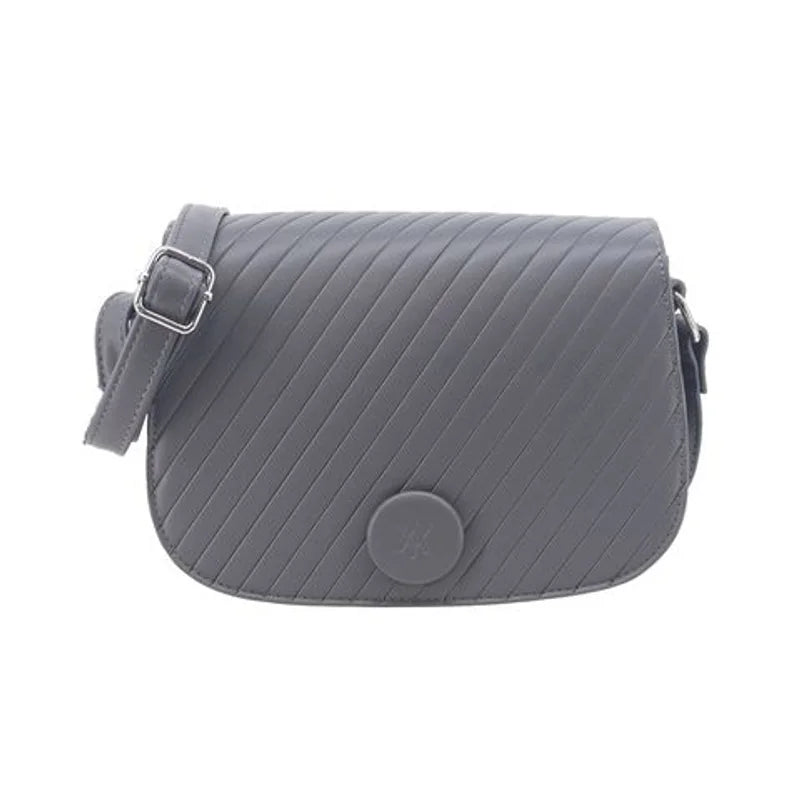 Cartera Bandolera PU Gris 22x16x8 cm Amayra - 67.0800195
