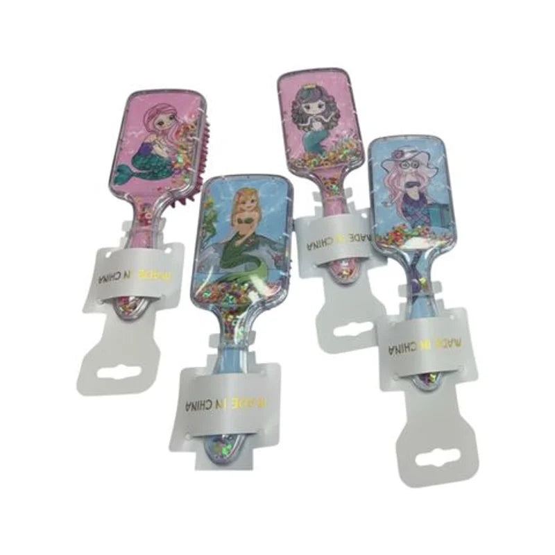 Cepillo Para El Pelo Neumatico Sirena 6 X 20 Cm Modelos Surtidos