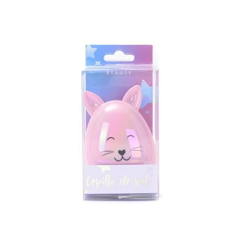 Cepillo Para El Pelo Desenredante Gatito 9 Cm Skora