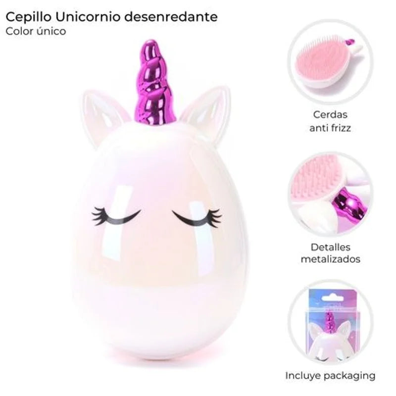 Cepillo Para El Pelo Unicornio 11 Cm Skora