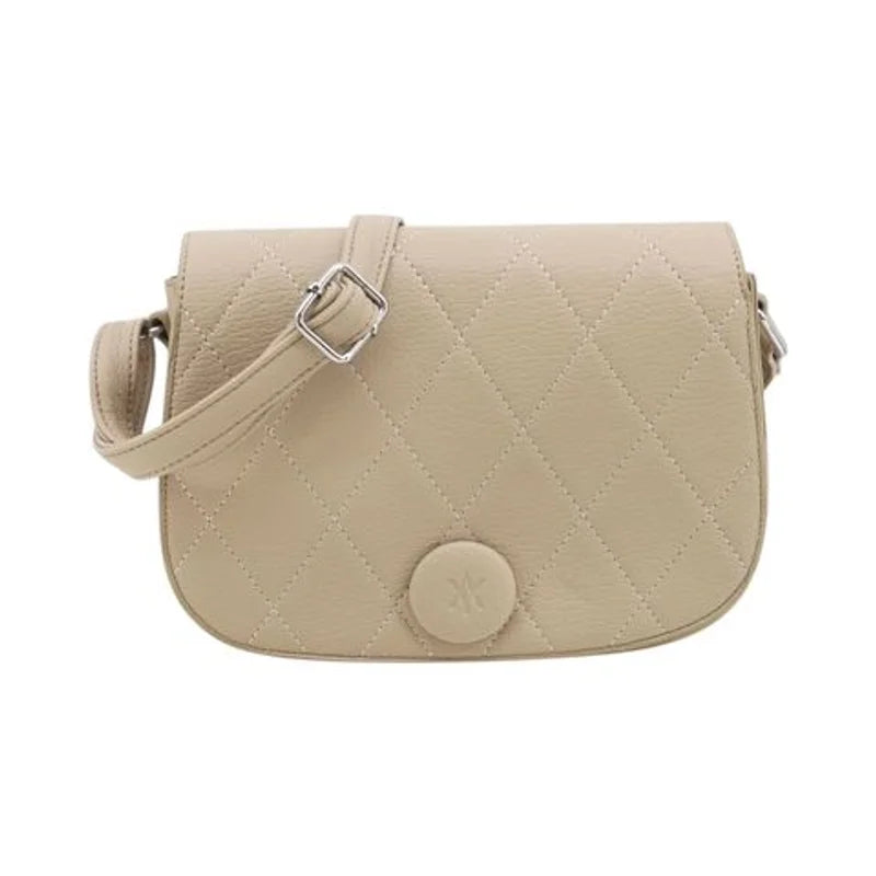Cartera Bandolera PU Crema 22x16x8 cm Amayra - 67.8700102