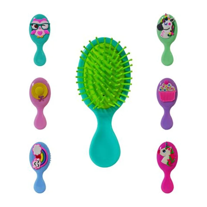 Cepillo Para El Pelo Neumatico Infantil 14 Cm Modelos Surtidos