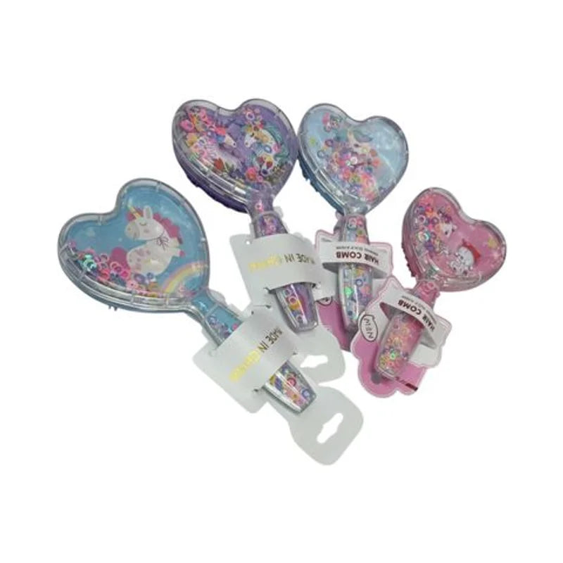 Cepillo Para El Pelo Neumatico Corazon 8,5 X 18 Cm Modelos Surtidos