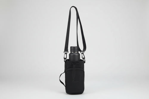 Bandolera Portabotellas Negra 8x23x7 cm Amayra - 67.8500090