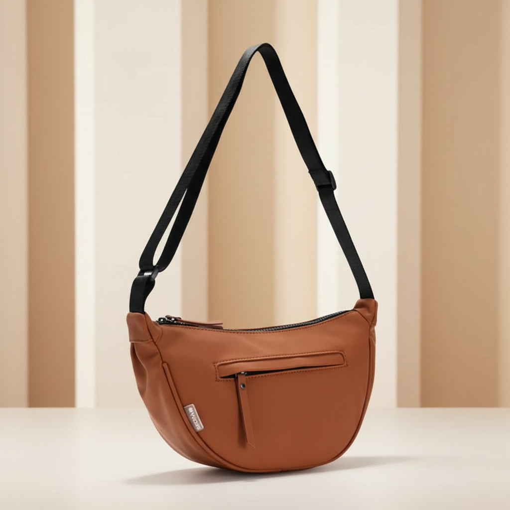 Cartera Bandolera PU Round Rubber Suela 26x15x7 cm Skora - 41805